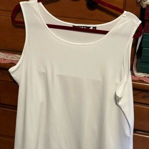 IMAN Classic White Tank Top